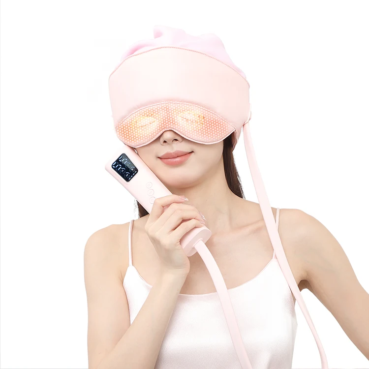 

Smart Library 2in1 Air Head And Eye Massager 6-zone Air Pressure Circulation Vibration Airbag Massage Three Dimensional Kneading