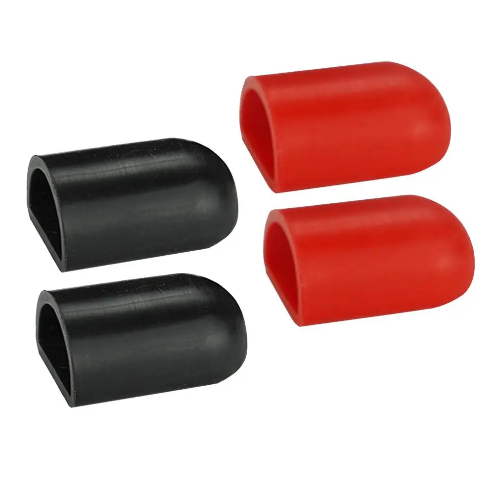 4 stuks elektrische scooter voetsteun beschermhoes voor M365 ES2 (rood)
