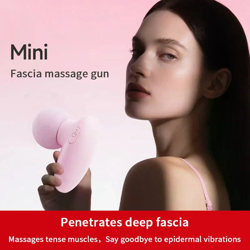 

Portable Mini Electric Massage Facial Percussion Pistol Massager Body Deep Tissue Muscle Relaxation Pain Relief Body Massager
