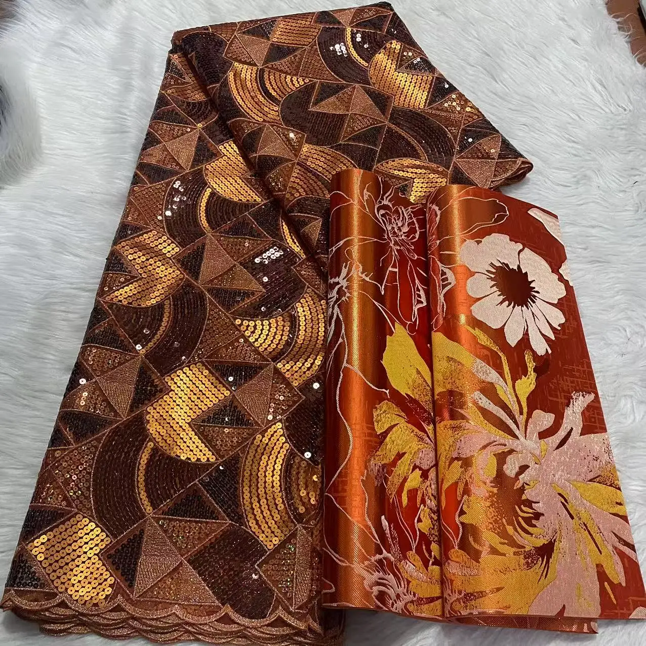 African Multi Colors Shiny Tulle Lace Fabrics 2025 Nigerian Net Lace Fabrics Embroidery Organza Sequins Lace Materials 5Yards