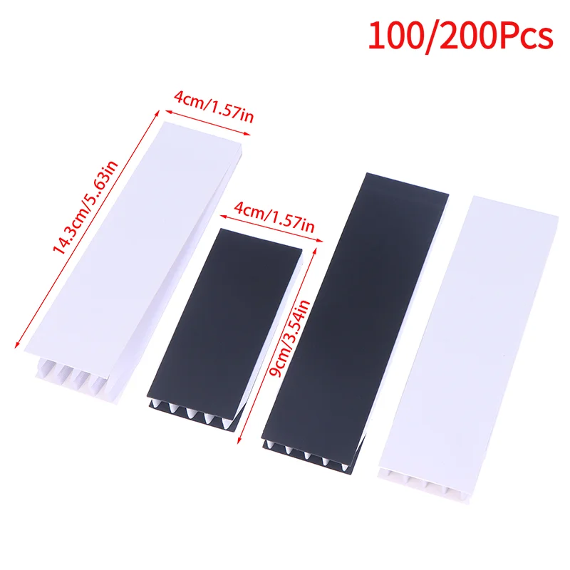 ＆100/200Pcs Perfume Test Strips Perfume Blotter Strips Disposable White Perfume Test Paper Strips Multi-use For Essential Oils