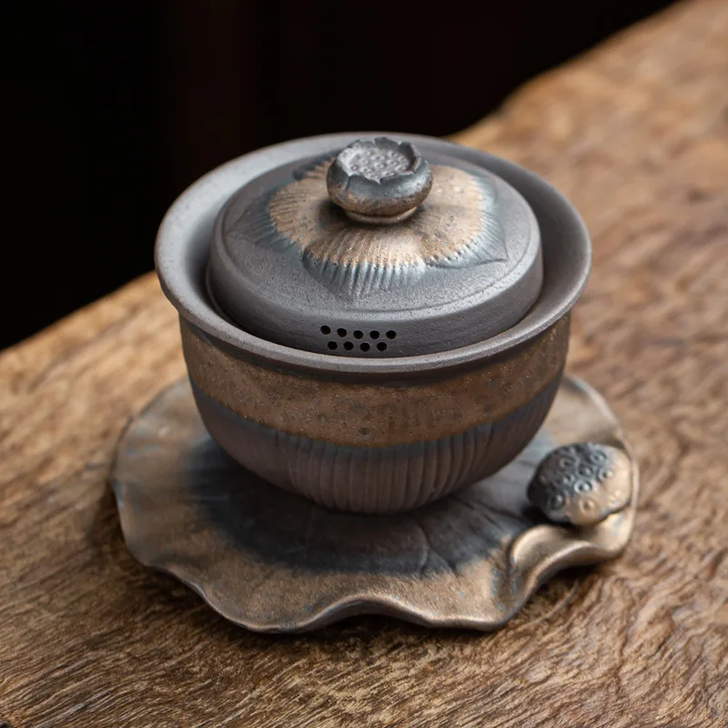 

Китайская керамическая чашка, блюдце, керамическая посуда, крышка, миска для дома, ручная работа, кофейная чашка для латте, декор столешницы, крышка для чая, подарки