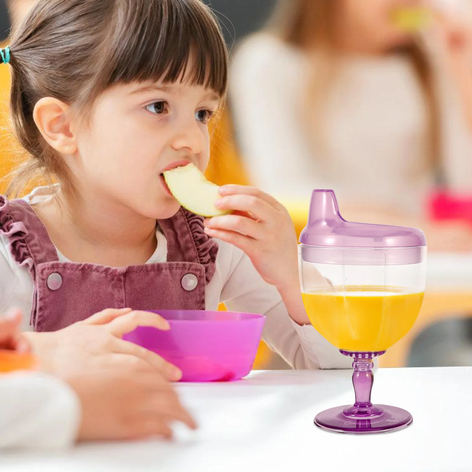 

180ml Baby Sippy Cup Training Goblet Style Anti-Drop Kids Feeding Bottle Toddler Cup Baby Water Bottles Training Cups for Babies