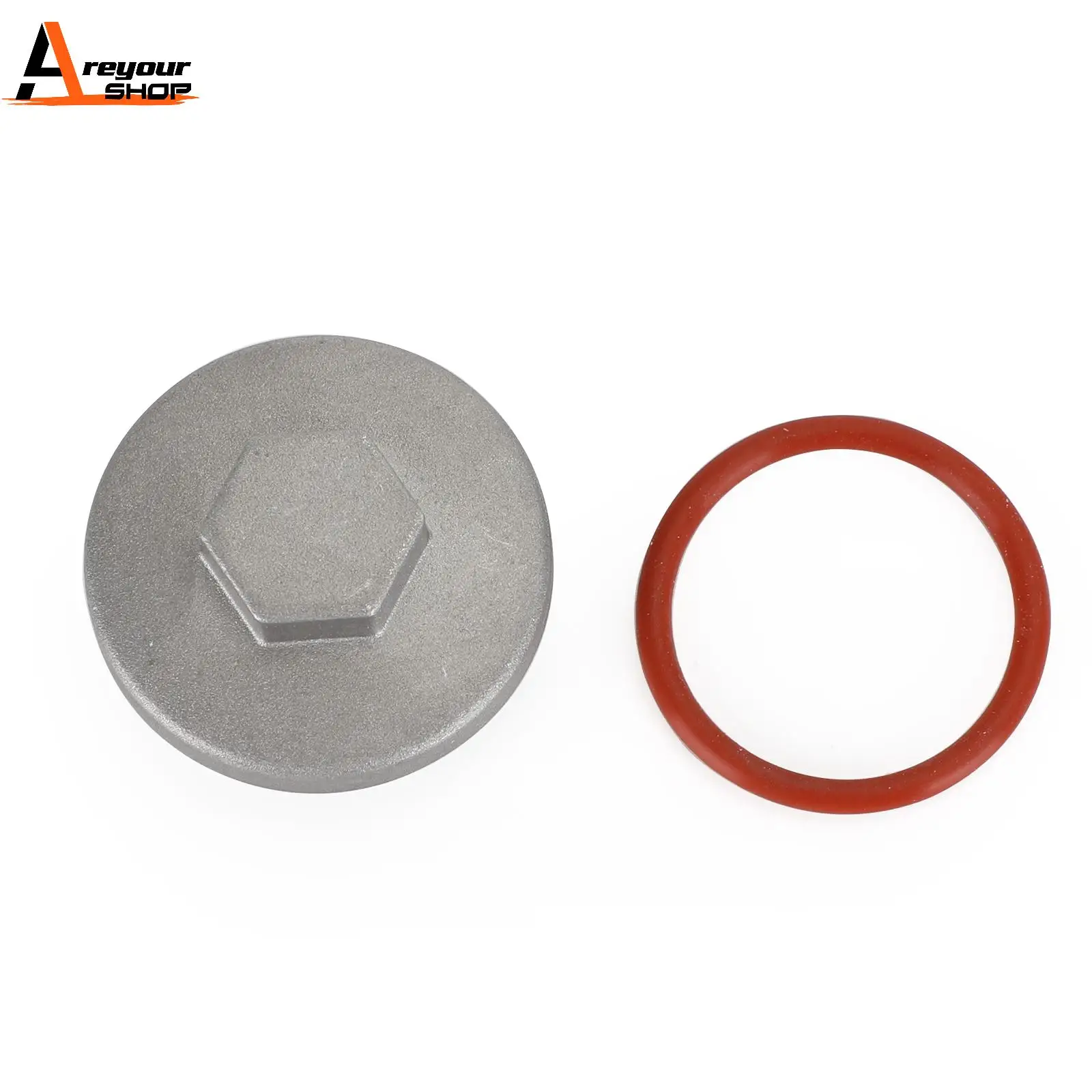 Areyourshop Valve Inspectio Cap & O-Ring dla Suzuki GN GZ GS DR DR-Z 125 GN 400 DR TU 200