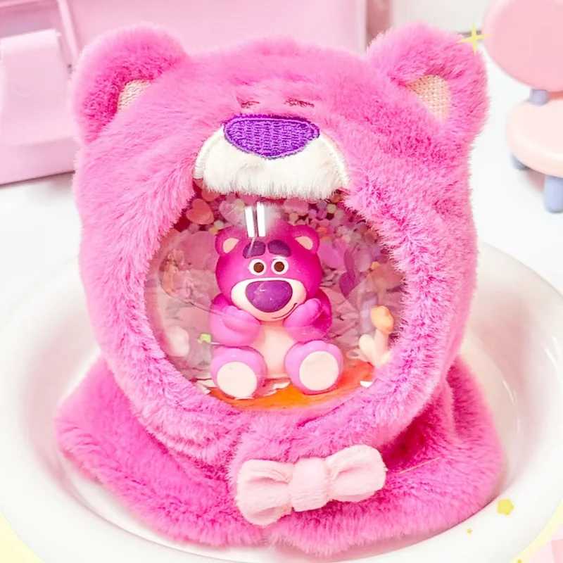 

Оригинальный плюшевый хрустальный шар серии Maomaoji, модная глухая коробка, орнамент Di Pooh, кавайная анимационная подарочная игрушка, коллекционная игрушка на день рождения