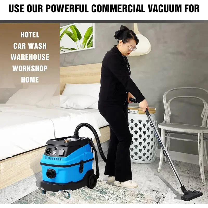 Wet Dry Blow Vacuum 3 In 1 Shop Vacuum Cleaner With More Than 18Kpa Powerful Suction Great For Garage, Home, Workshop, Hard