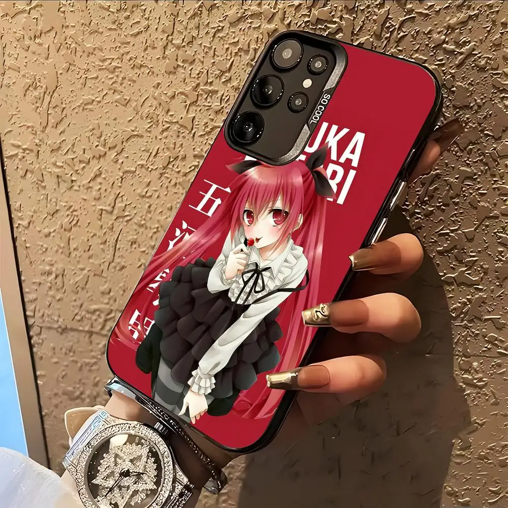 Date a Live Kotori Itsuka Phone Case for Samsung Galaxy A57 56 55 54 52 37 36 35 34 27 26 25 17 16 5G Colorful Silver Cover