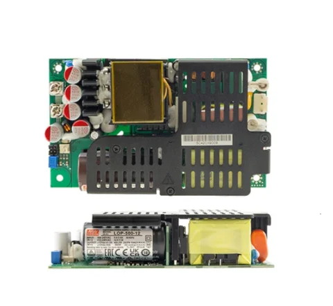 MEAN WELL 500W 5"×3" Fuente de alimentación de marco abierto de perfil bajo LOP-500-12V 15V 18V 24V 27V 36V 48V 54V LOP-500