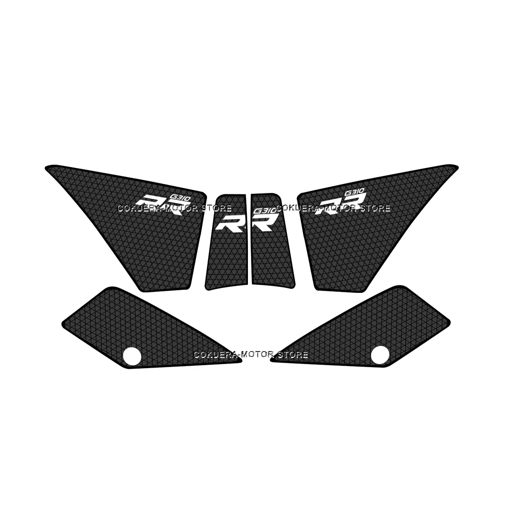 Anti Slip Fuel Tank Protection Sticker, Acessórios da motocicleta para BMW G310RR G 310 RR 2023