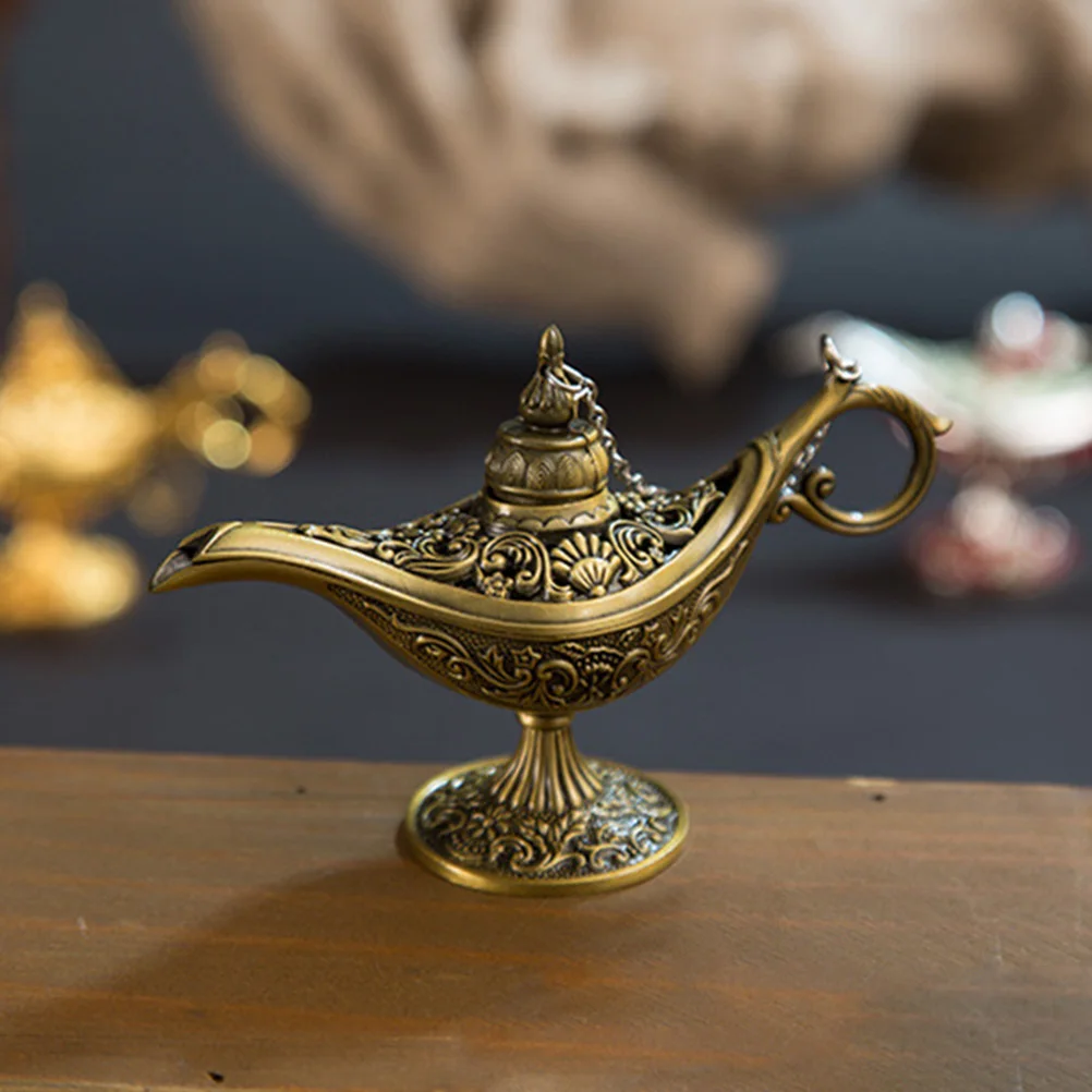 

Exquisite Metal Incense Burner Bronze Rustproof Zinc Alloy Aroma Diffuser Desktop Decoration Home Decor Halloween