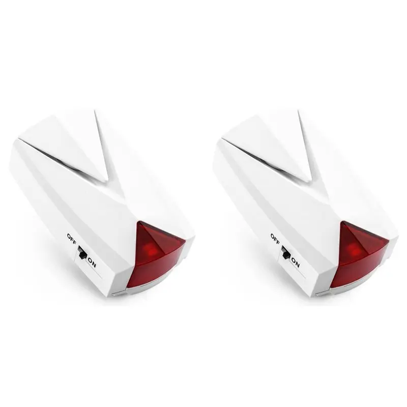 

【Распродажа 24 часа】 2X сигнализация об сбое питания, громкая сирена 118 дБ со светодиодной подсветкой, от 110 В до 220 В, оповещение выключения/включения, 1 упаковка, вилка стандарта США