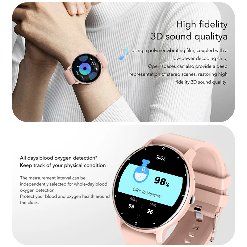 LIGE New Men Smart Watch Women Ultra Thin Body Waterproof Watches Sports Fitness Smartwatch Bluetooth Call Man For Xiaomi Huawei