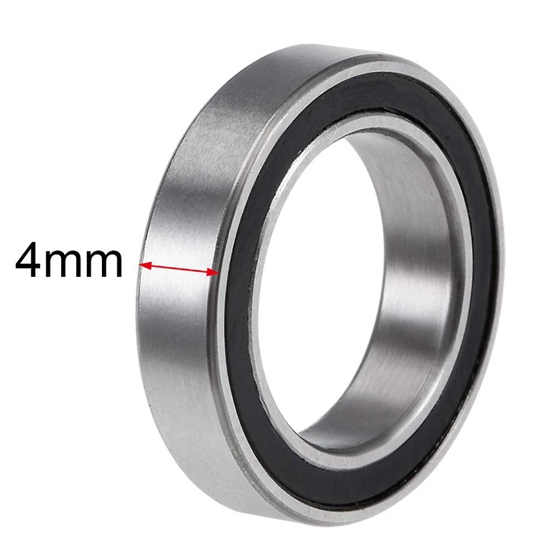 30PCS 6701-2RS 12X18X4 Mm Miniature Double Rubber Sealed Deep Groove Ball Bearings image 5