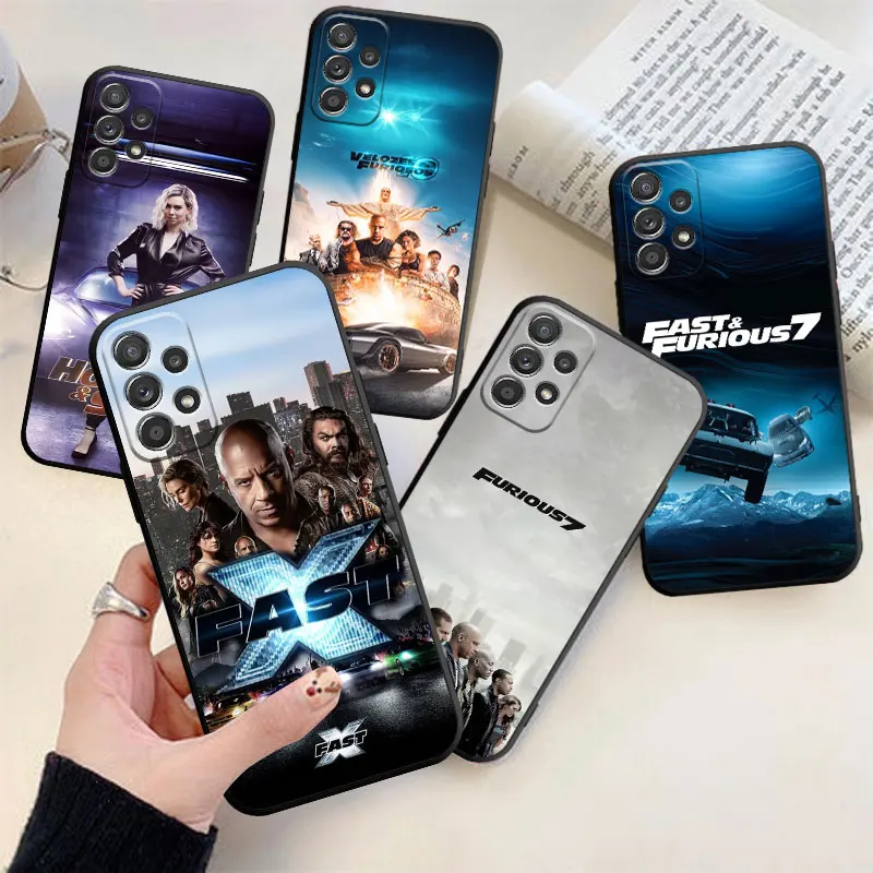 Fast-and Furious TPU Phone Case for Samsung Galaxy A73 A54 A53 5G  Soft TPU Silicone Shell Fundas Protective Cover Coque