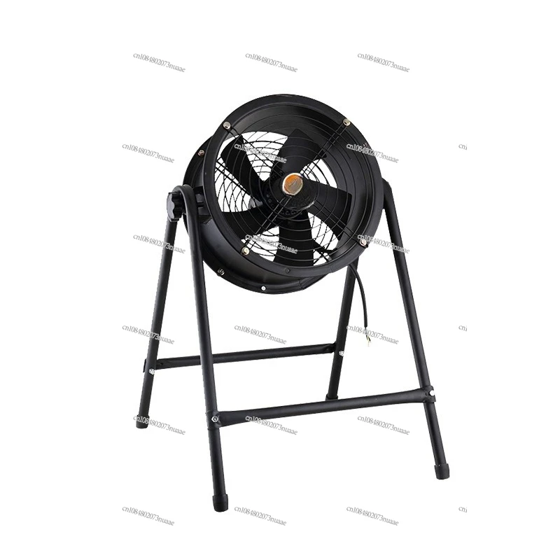 Post Type External Rotor Axial Flow Fan High Power 380v Industrial High Speed Strong Exhaust Fan 220v Silent Ventilation
