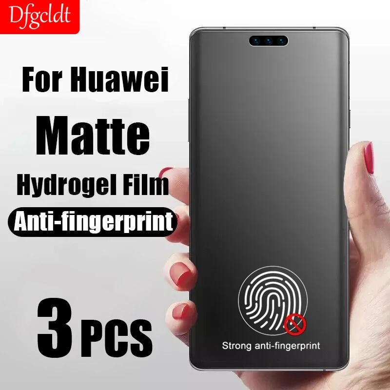 

1-3pcs Matte Hydrogel Film for Huawei Mate 60 50 40 30 Pro Plus Frosted HD Screen Protector for Huawei P60 P30 P40 Lite P50 Pro