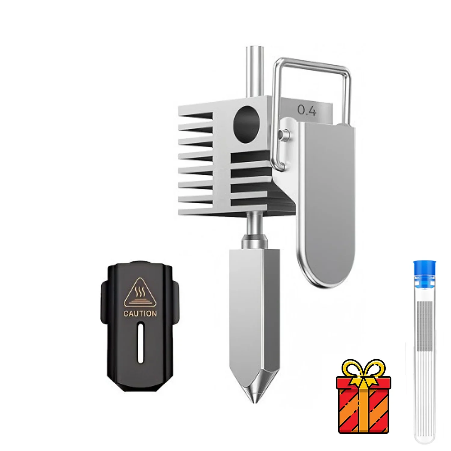 Creality Official SPARKX i7 Hotend Kit, 0,4 mm nozzle, volledig metalen geïntegreerde hotend voor 300 ℃   Hoogtemperatuur 3D-printer