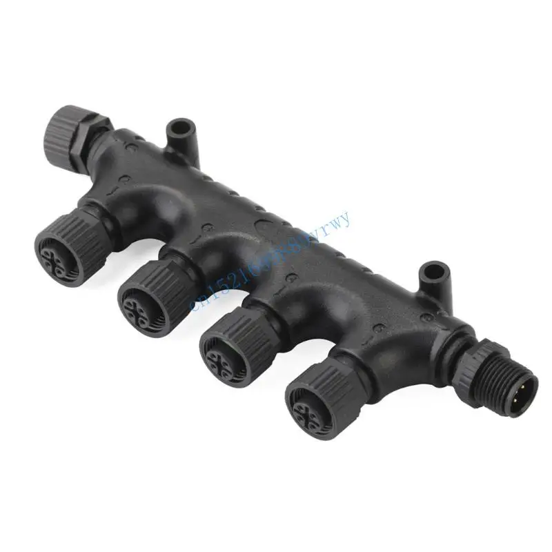 

6XDB 4 Port Joiner Connector with IP67 Waterproof Rating Map System Connector Marine Accessories Suitable for Matsutec NMEA200