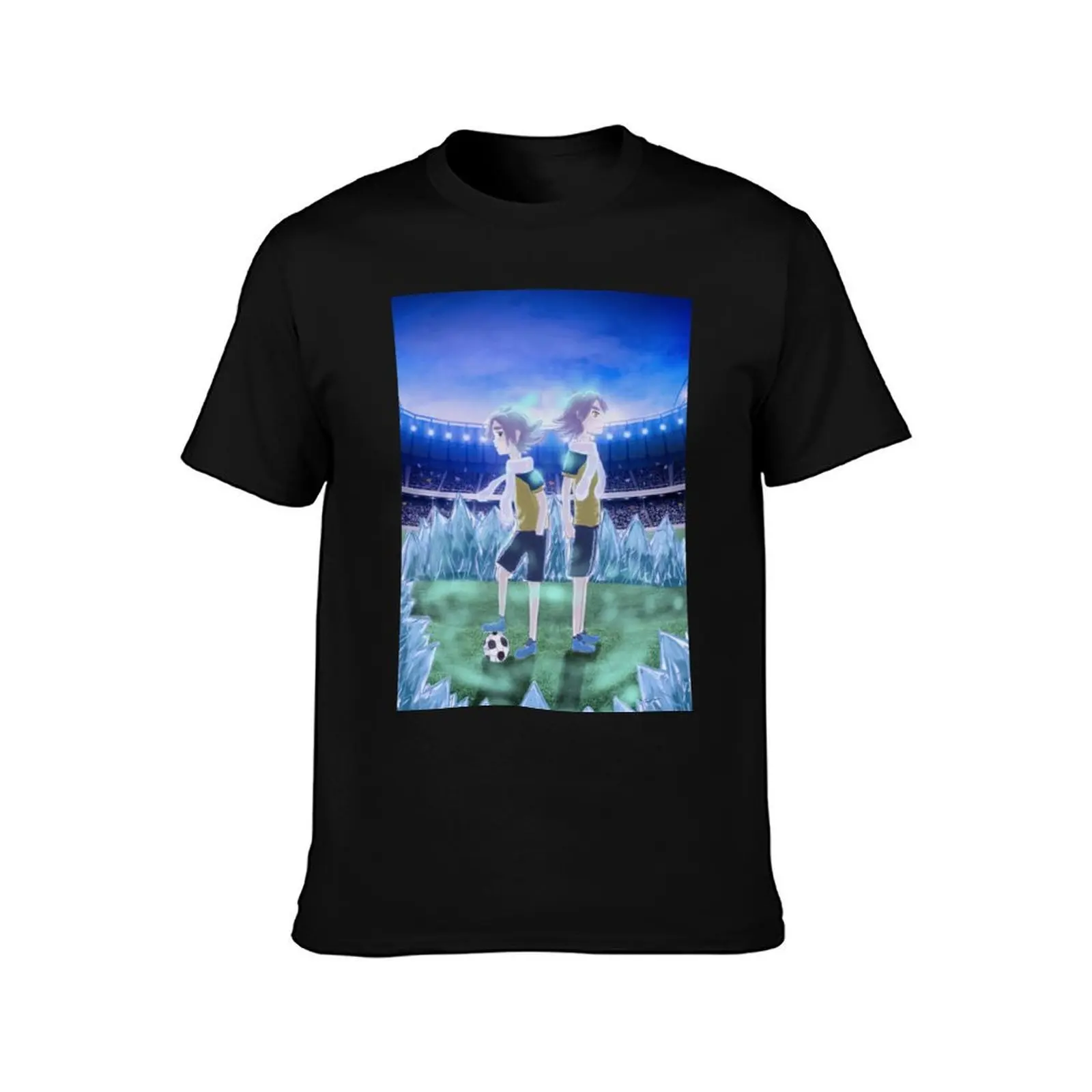 Inazuma Eleven, Shawn Frost, Fubuki Shirou. T-Shirt Durable Work Wear T-Shirt