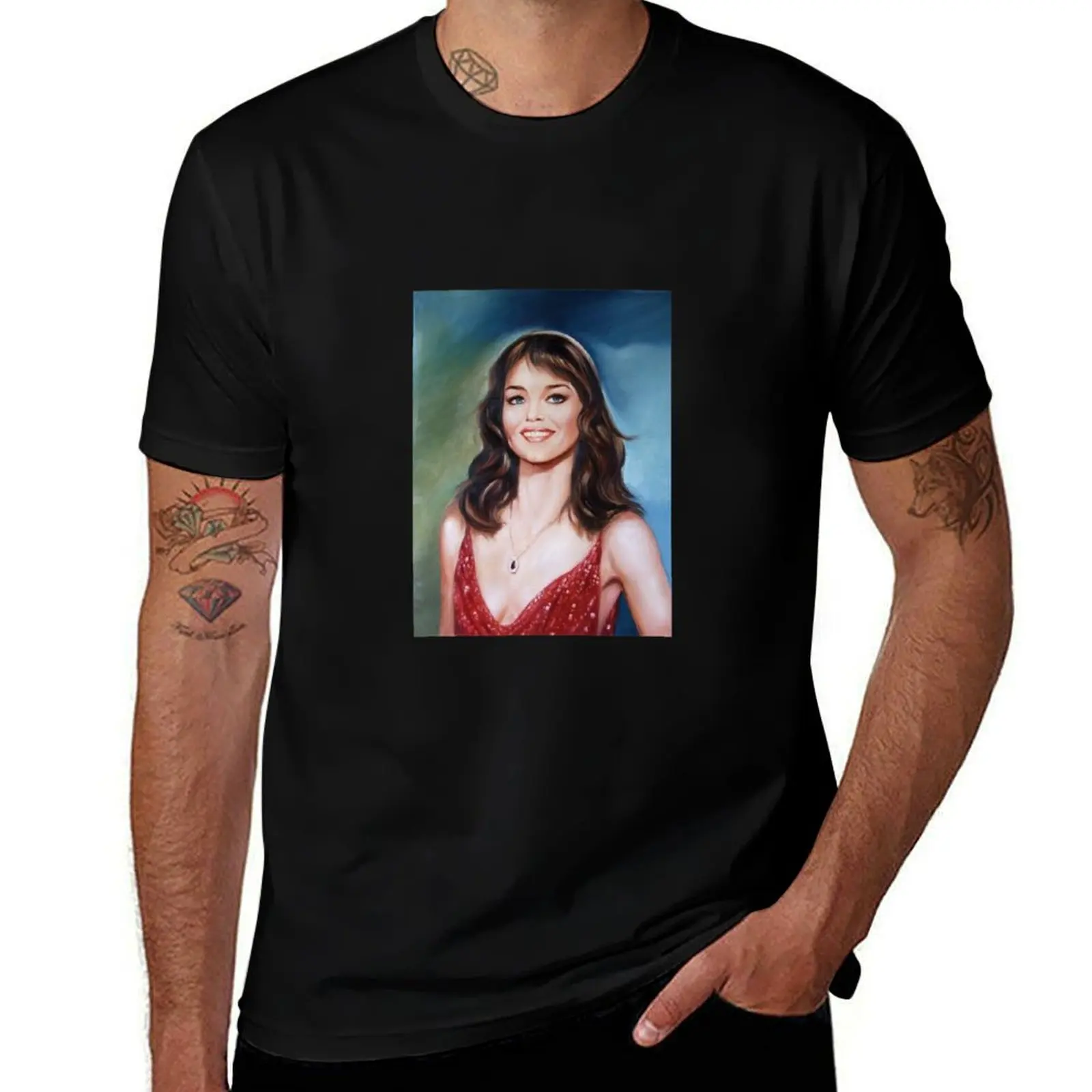 

DYNASTY- FALLONS PORTRAIT T-Shirt man t shirts cotton man graphic t shirt T-Shirt