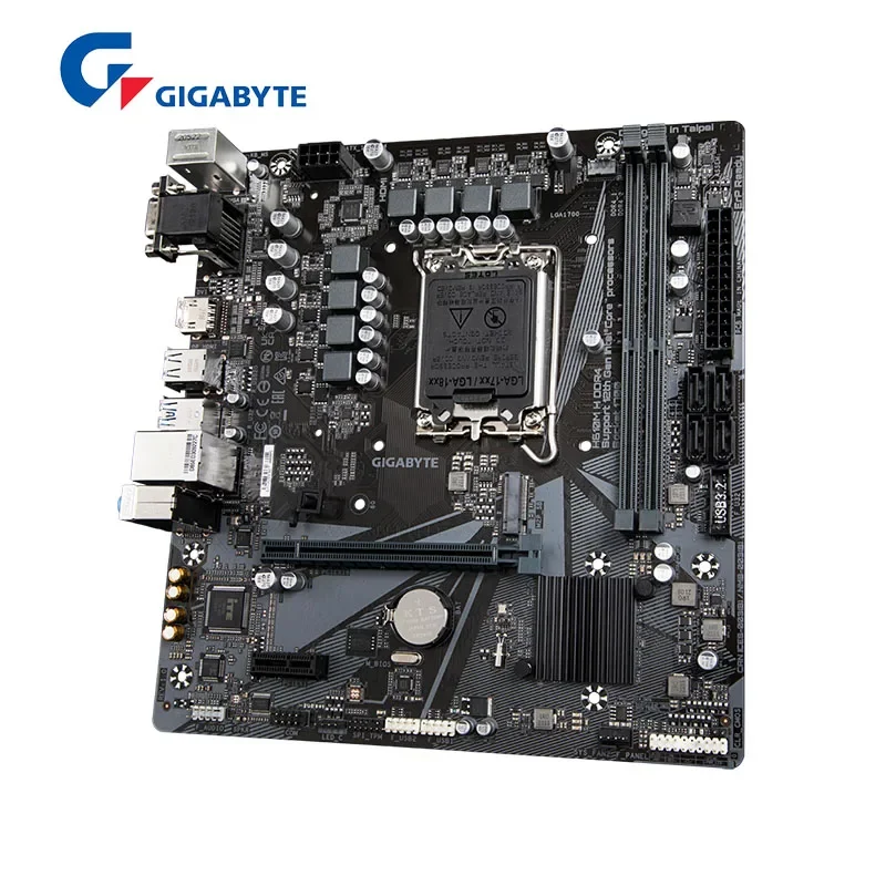 GIGABYTE H610M H V2 DDR4 New Micro-ATX Intel® H610 DDR4 PCI-E 4.0 3200 MHz 64G Support 12 &13 & 14 Gen Socket LGA 1700