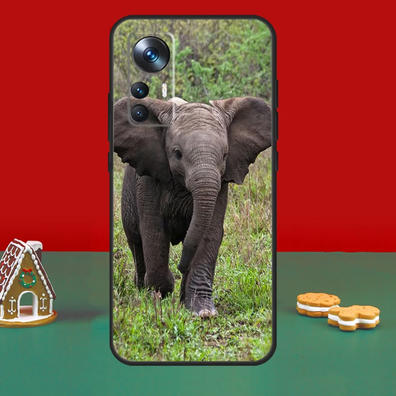 African Elephant Silhouette Case For POCO X6 Pro M6 X3 X5 F3 F5 M5s Xiaomi 13 14 Ultra 12 Lite 11T 12T 13T Pro Cover