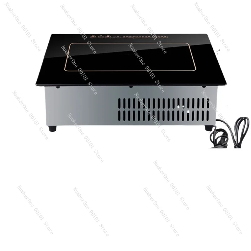 2500~ 5000W String Induction Cooker Commercial Electric Ceramic Cooker Oden Boiled Malatang Rectangular Grilled Fish Plate