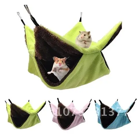 

Double Layer Soft Winter Warm Chinchilla Squirrel Hanging Nest Hamster Sleeping Bed Small Pets Supplies O23 20 2021 Pet Hammock