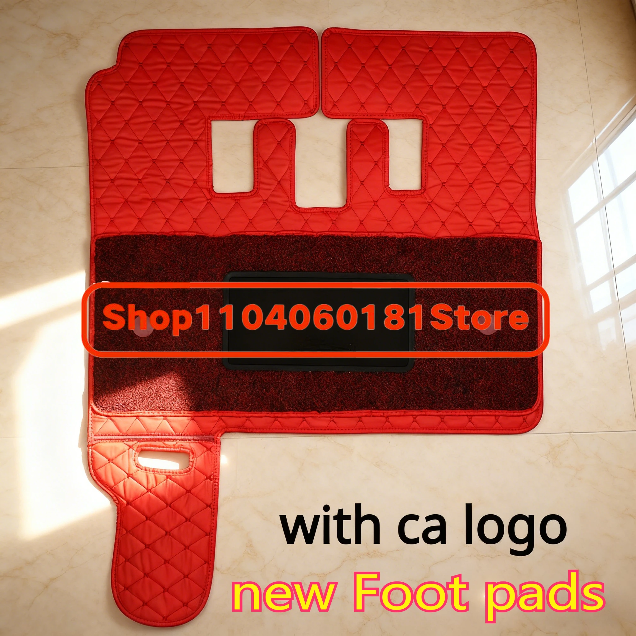 High Quality Excavator New Cab Floor Rubber Foot Pad for 320GC 336GC 323GC 330GC