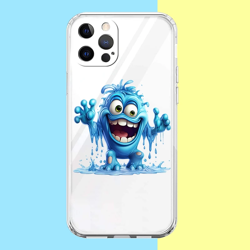 Funda de teléfono con dibujos animados para hombre, carcasa transparente para Redmi Note 10, 11, 11T, 7, 8T, 9, K40, Gaming 9A, 9C Pro Plus