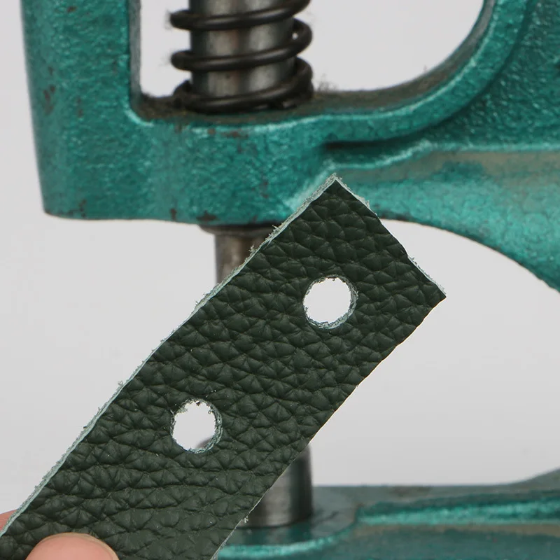 Stoff Papier Leder Loch Punch Cutter Werkzeug Sterben Form für Hand Drücken Maschine Installieren Niet, Taste, Eyelest, leder Handwerk Werkzeug – Detail 8