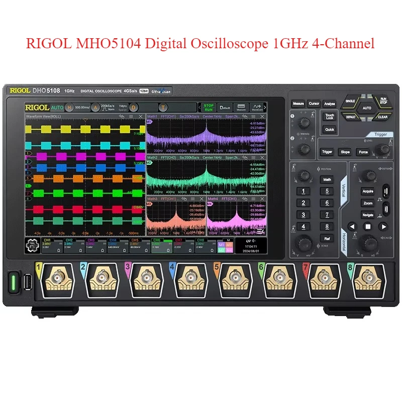 1PCS RIGOL MHO/DHO5000 Series MHO5104 Digital Oscilloscope 1GHz 4-Channel 4GSa/s 500Mpts