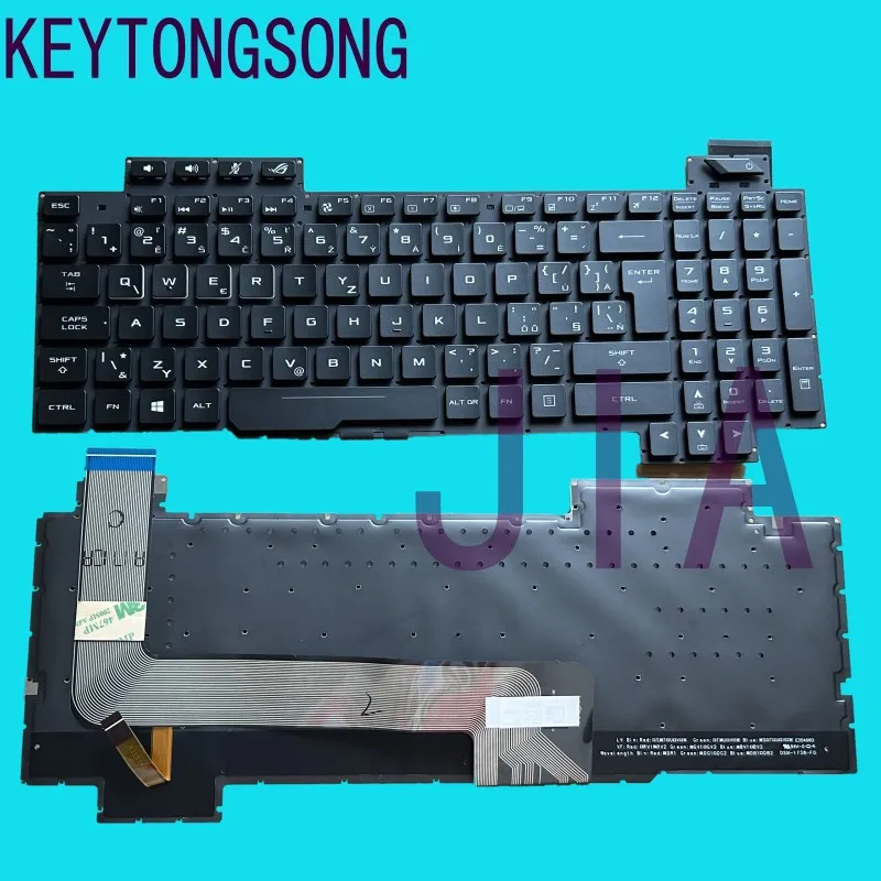 English Backlit keyboard for ASUS ROG Strix GL503 GL703 GL503V GL503VD GL503VD-DB71 GL503VD-DB74 GL503VM GL503VS US CS