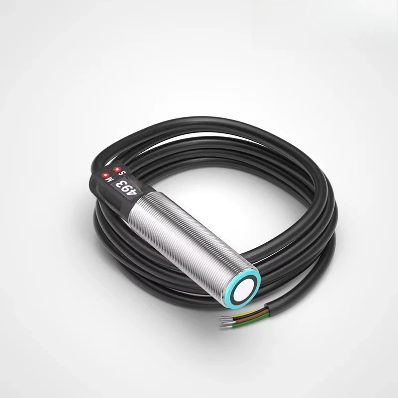 Distance Digital Display Ultrasonics Reflection Sensor Output Switch Analog 485 Communication Distance Measurement Sensor