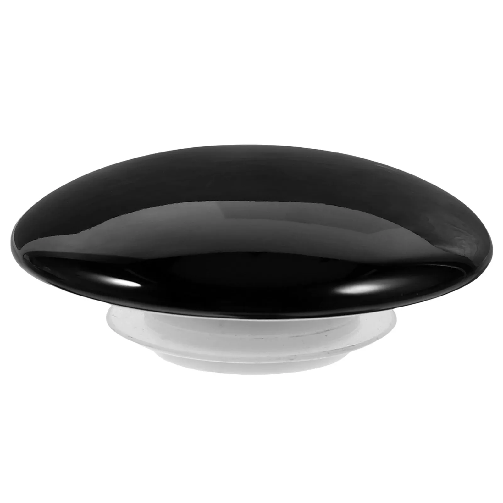 1Set Pop Up Matte Black Replacement Core Push Button Cover 73.2mm Drain Stopper for Kitchen Bathroom Basin Bathtub Use