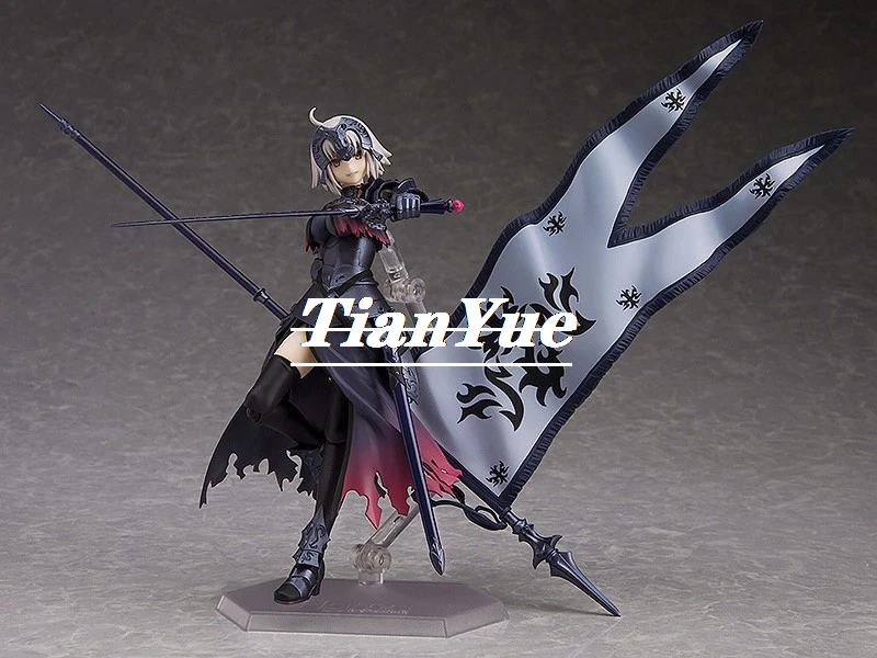 Fate Grand Order Lancer Avenger Juana del Arco Figma 390 Figura de acción Modelo Juguete 15 cm