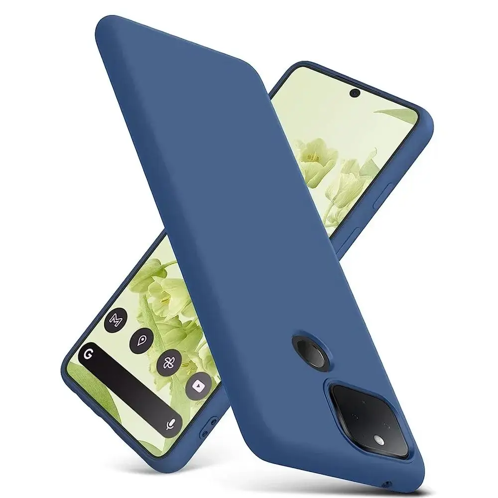Liquid Slicone stoß feste Soft Phone Hülle für Google Pixel 5 5a 9 pro xl 3 3a xl 3xl 4 xl 4a 4g 5g 8a 6a 7a Cover Fundas Capa – Detail 9