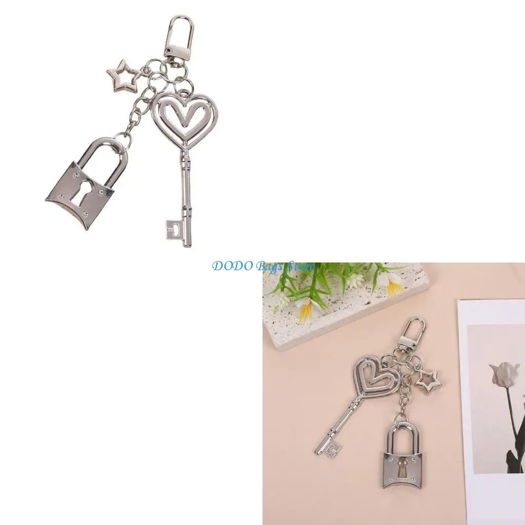 

Звездный замок, креативный автомобильный брелок, брелок в форме сердца, сумка, подвеска, металлический брелок, сумка, подвеска,