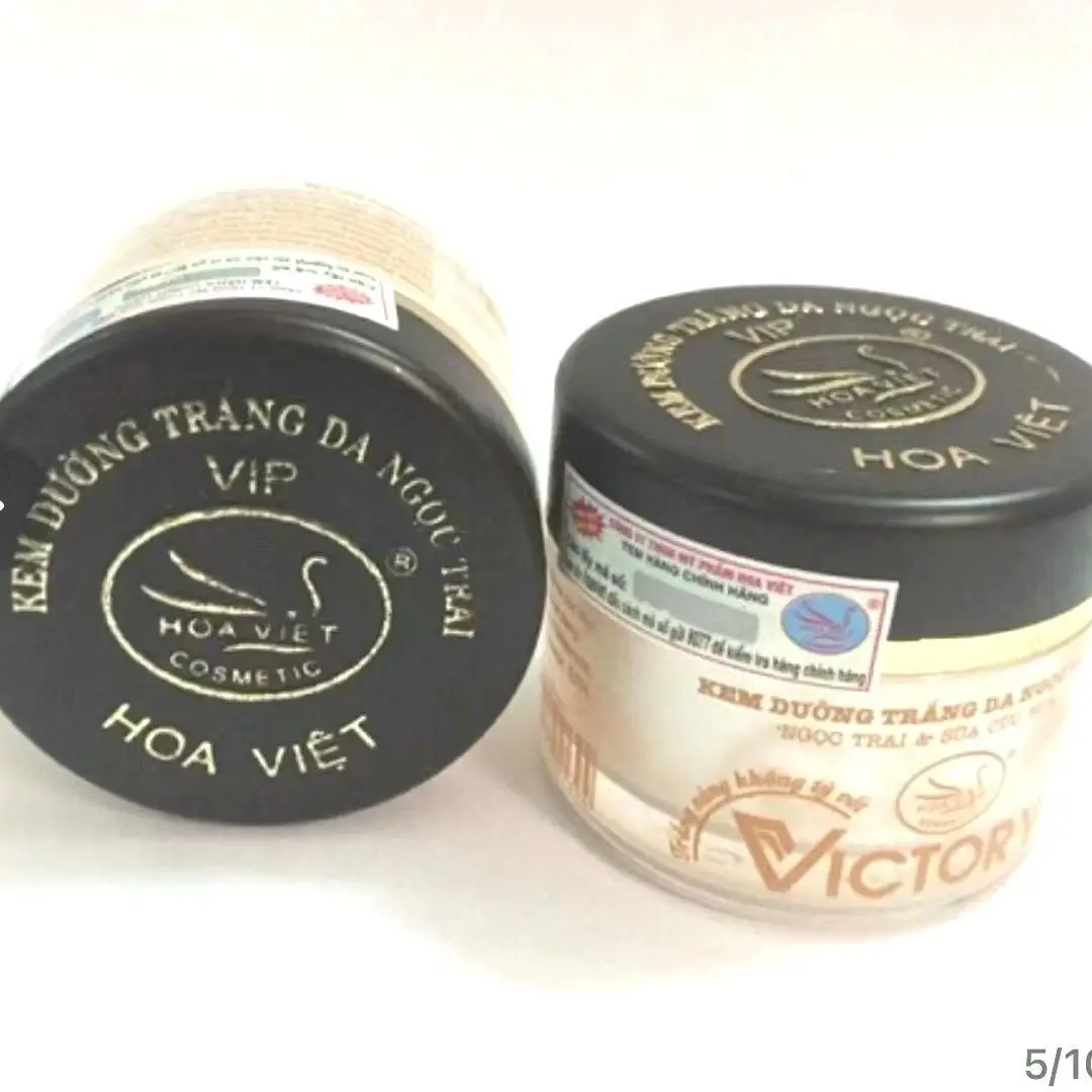 Vietnamese Sheep Milk Moisturizing Cream, Nourishing & Hydrating Face Cream for Dry Skin​ kem trang da ngoc trai  victory 14g