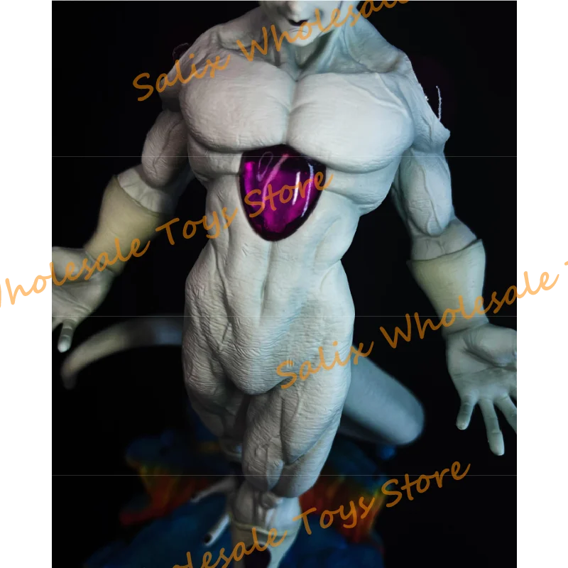 Em estoque ys modelo 28cm dragon ball quarta forma frieza anime estatueta colecionável gk modelo anime figura de ação brinquedos