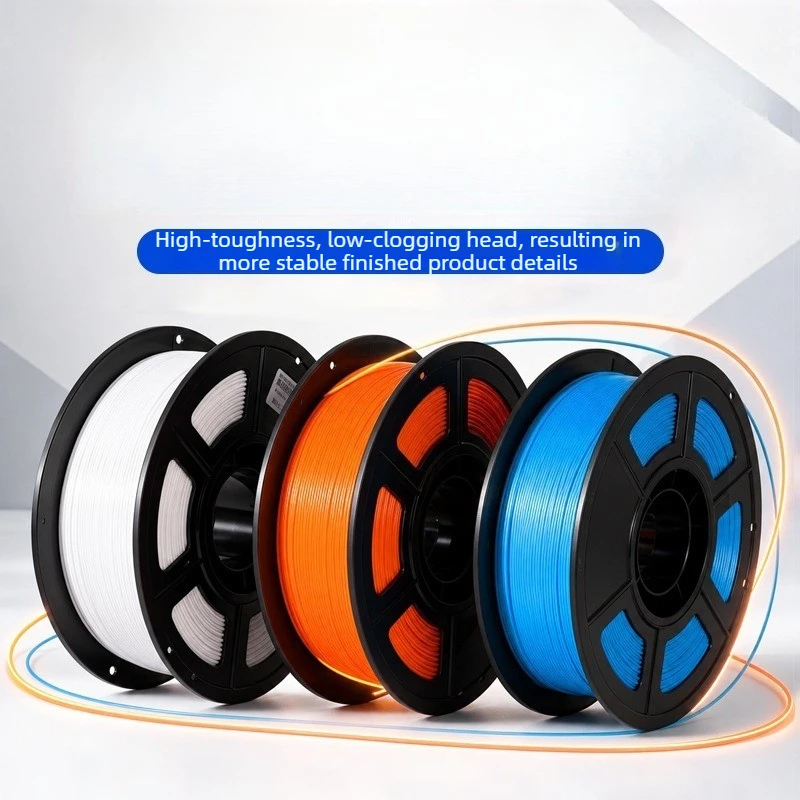 1KG High Purity PLA 3D Printer Filament, Eco-Friendly, No Bubbles, High Precision Printing Consumables,