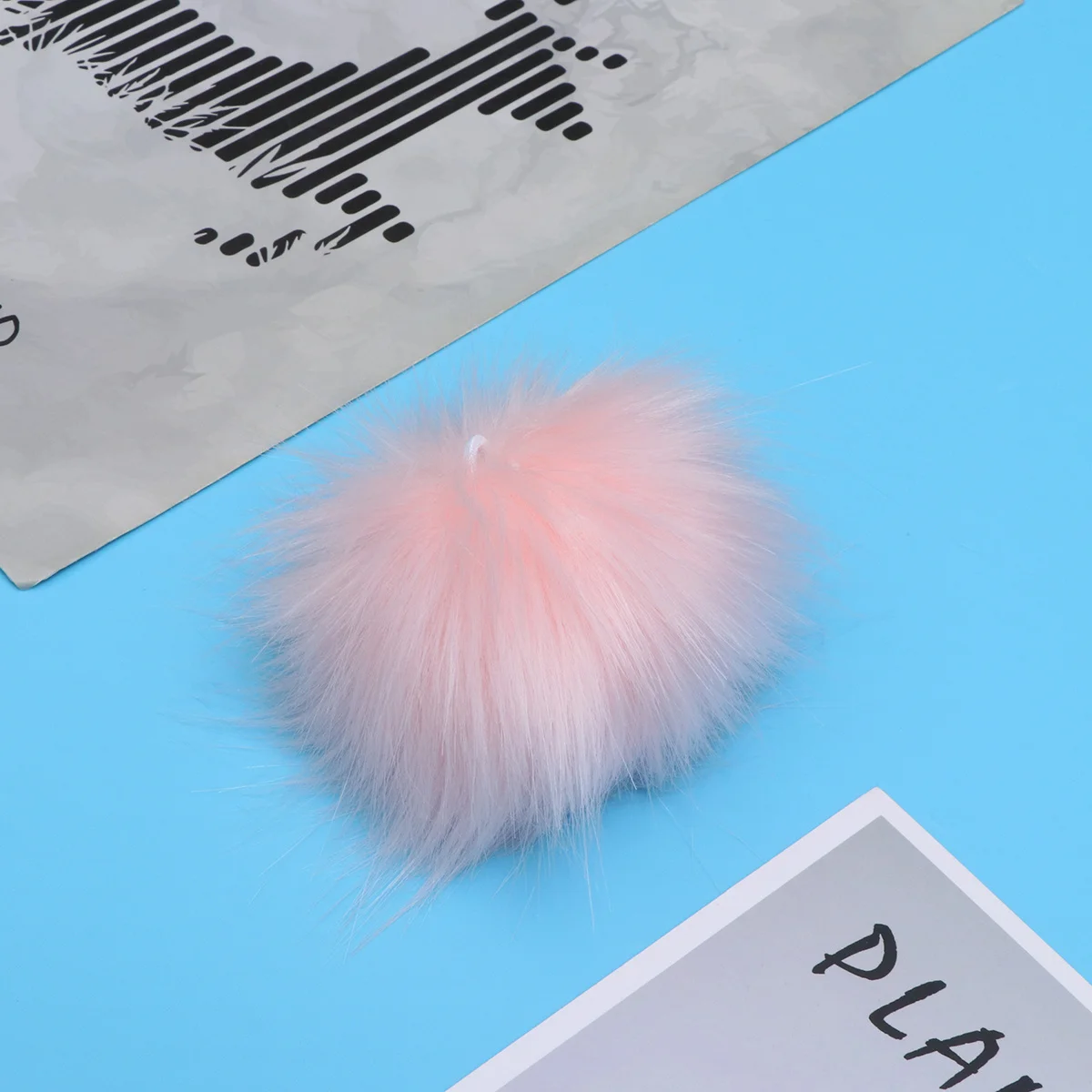 30 Stück simulierte Haarballen, Premium-Bastel-Poms für Girlanden, Fransen-Dekorationen, handgefertigte Geschenke, Kinder- und Schulprojekte, verschiedene Farben