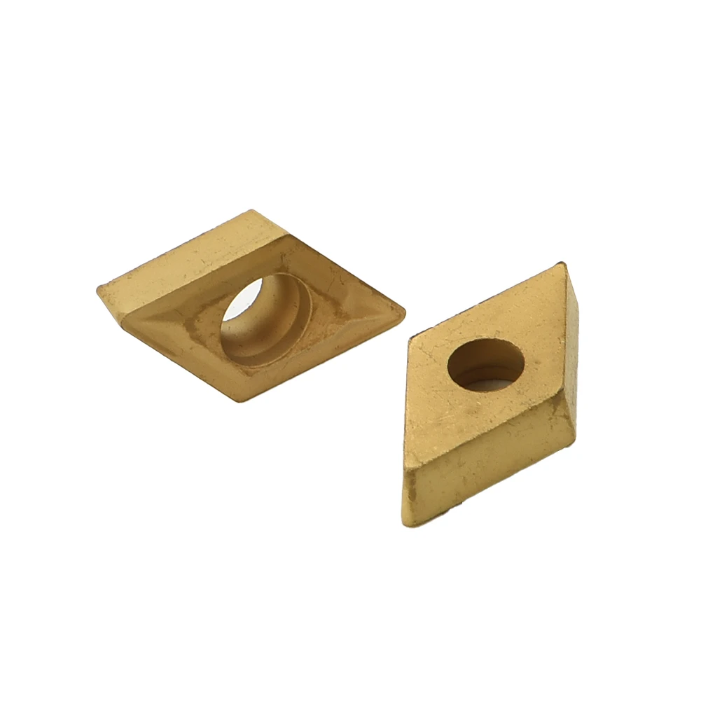 Carbide Carbide Inserts Gold Strong shock resistance Carbide Inserts High toughness Stainless steel Yellow Box