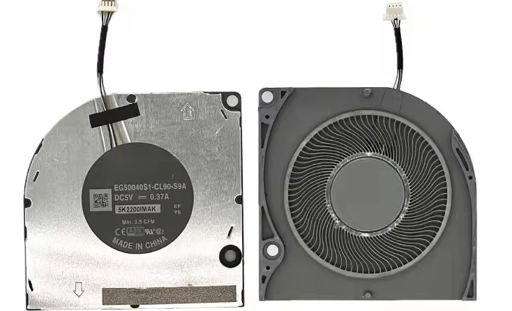 

Новый кулер для ноутбука, вентилятор процессора, подходящий для Dell Latitude 7320 E7320 0XCNHG, 5 В постоянного тока, 0,37 А, EG50040S1-CL90-S9A, мин. 3,5 куб. футов в минуту