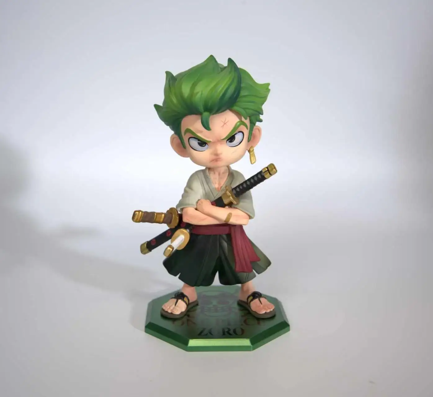2026 14cm Anime One Piece Luffy Figuren Q-Version Zoro Sanji Actionfigur PVC Sammlermodell Spielzeug Geschenke