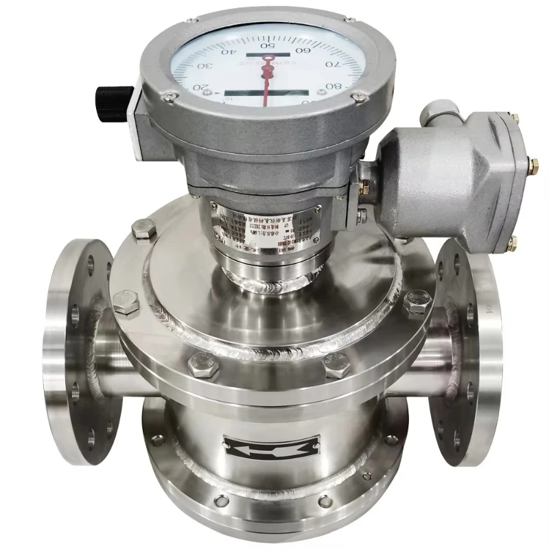 

JINGJIE High Viscosity Oval Gear Diesel Fuel 0.2% High Accuracy Stainless Steel Liquid Metering Oil Water Oval Gear Flowmeter