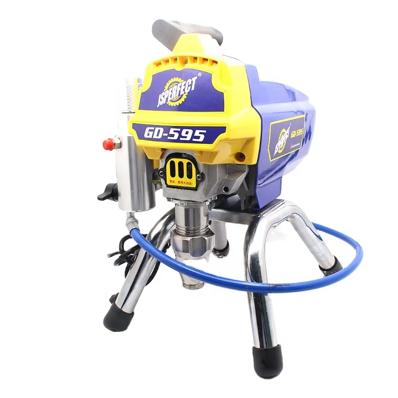 JSPERFECT Power Airless Paint Sprayer Electrical Airless Sprayer CE Airless Pump with Two Roller Gun