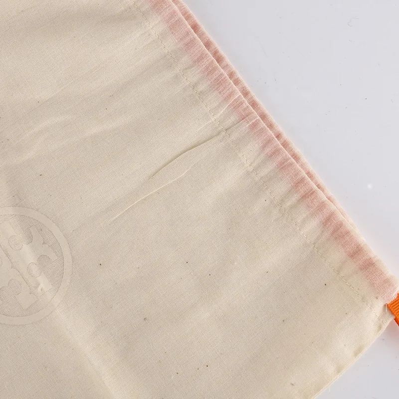 Bolsa grande personalizada de algodão para poeira com cordão e