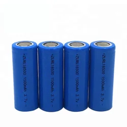 18500 Battery 3.7V 1500mAh Rechargeable Battery 18500 Bateria Recarregavel Lithium li-ion Batteies Baterias