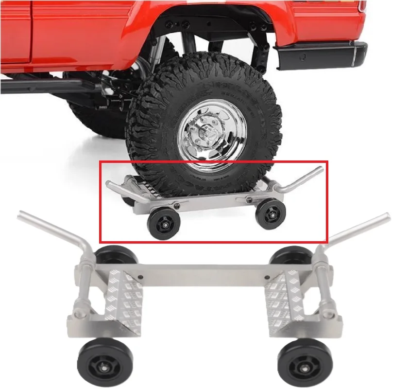RC 1/14 Obstacle Clearing Vehicle Mover for Tamiya Hydraulic Excavator Loader Dump Truck for MAN VOLVO Trailer Tipper DIY Parts